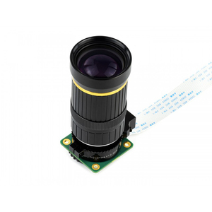 Module de caméra Raspberry Pi 1,6 MP à obturateur global avec capteur IMX296 et objectif zoom C-Mount 8-50 mm pour capture haute vitesse - Product Image 2