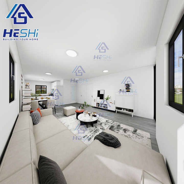 Large Prefabricated 40Ft 20Ft Expandable Container House 2 3 4 Bedroom ...
