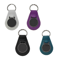 Fabricant de porte-clés de voiture en cuir PU personnalisés de haute qualité avec porte-clés en métal et impression laser