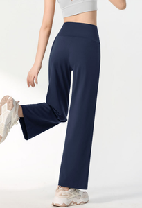 Nouveau pantalon de sport en nylon et élasthanne, extensible dans quatre directions, écologique, respirant, taille mi-haute, élastique, séchage rapide, imprimé, idéal pour l'été et les loisirs - Product Image 6