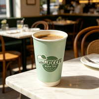 Tasse à café artisanale personnalisable de qualité supérieure et recyclable pour les services de boissons des boulangeries et hôtels – Nouvelle Arrivée 2026
