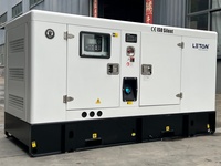Générateur diesel silencieux Leton Power 60 kW 60 kVA avec télécommande, démarrage CC, 1800 tr/min, 220 V