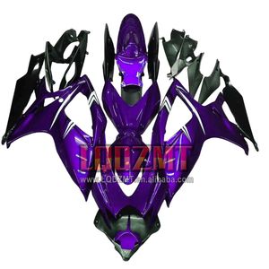 Corps d'injection pour <span class=keywords><strong>SUZUKI</strong></span> GSX-R750 GSXR 600 <span class=keywords><strong>750</strong></span> <span class=keywords><strong>CC</strong></span> K6 GSXR600 137No.100 GSXR-600 GSXR750 06 07 2006 2007 Kit de carénage violet blk - Product Image 1