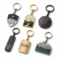 Porte-clés en métal personnalisé, émail doux, logo double face, vente en gros, cadeau promotionnel pour événements d'entreprise