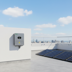 Système solaire hybride DC/AC monophasé 6KW, compatible hors réseau/sur réseau, large entrée PV, écran couleur tactile, IP66, 97,5% - Product Image 1