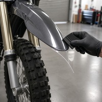Film de protection transparent en gros (PPF) anti-jaunissement pour moto tout-terrain