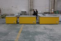 Congélateur coffre à porte coulissante professionnel pour buffet