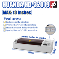 Penjualan Laris HD-32019 50 KTYZ 13 Inci A3 A4 OEM 4 Rol Mesin Laminasi Termal Mini Panas