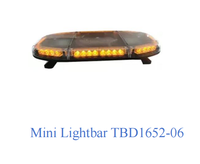 Nouvelle barre lumineuse d'urgence Hilmo Mini, feux de signalisation ECE R65 R10 SAE 12V/24V