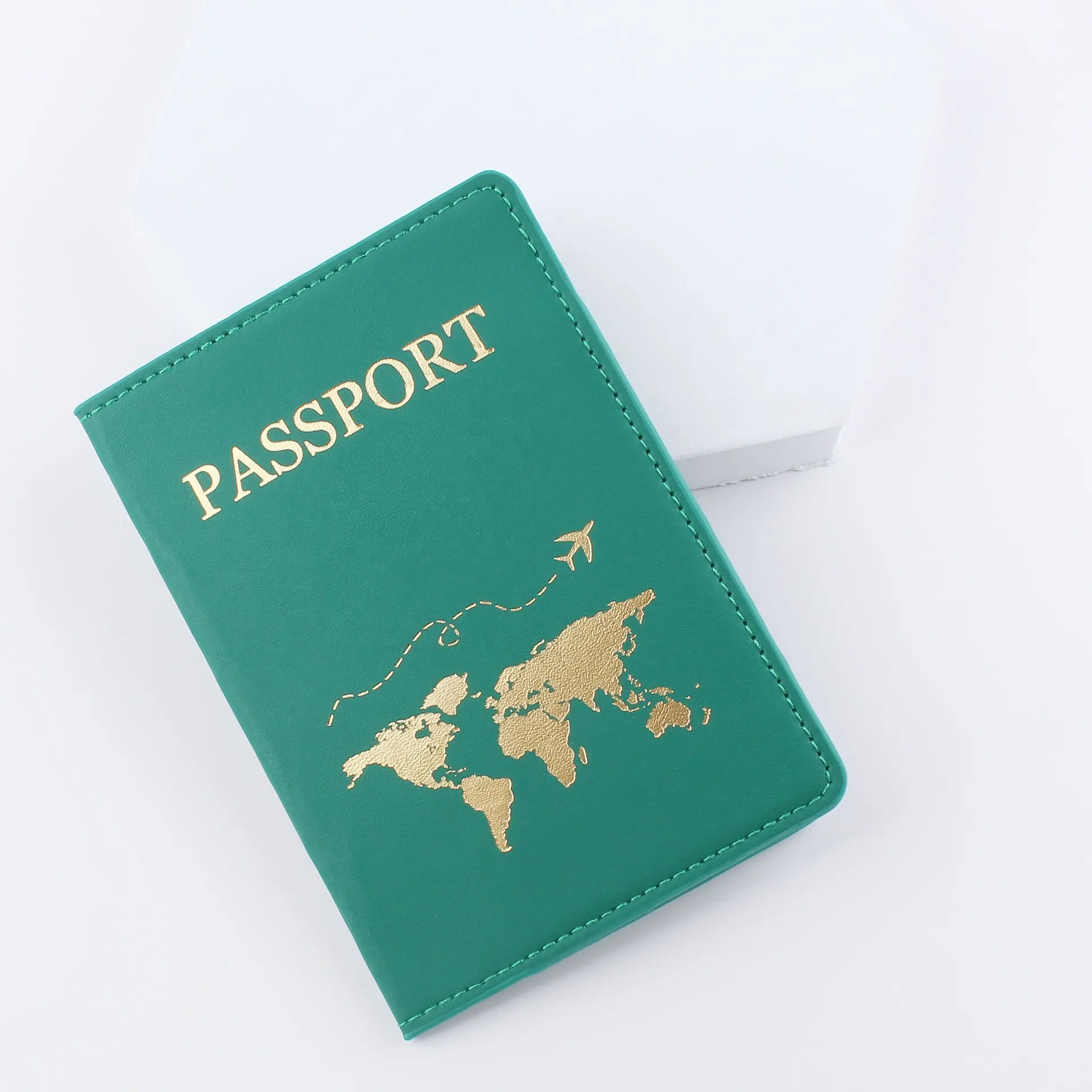 Wholesale cheap Pu leather passport cover holder travel gift passport protective cover case Certificate passport and card holder