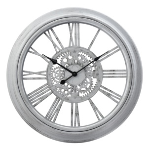 Customized Big Size Analog Vintage Retro Large Plastic <strong>Wall</strong> <strong>Clock</strong> case <strong>Roman</strong> <strong>Numerals</strong> Art <strong>Wall</strong> <strong>Clock</strong> - Product Image 1