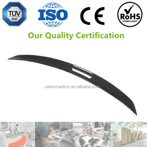 F8X 3D Style <strong>Carbon</strong> <strong>Fiber</strong> <strong>Spoiler</strong> Rear Ducktail Splitter for BMW F80 M3 F82 M4 Car Accessories 2014-2021 - Product Image 2