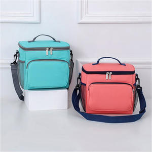 Sac isotherme unisexe d'extérieur avec fermeture à glissière Logo personnalisé isotherme pour déjeuner peut glacière - Product Image 6