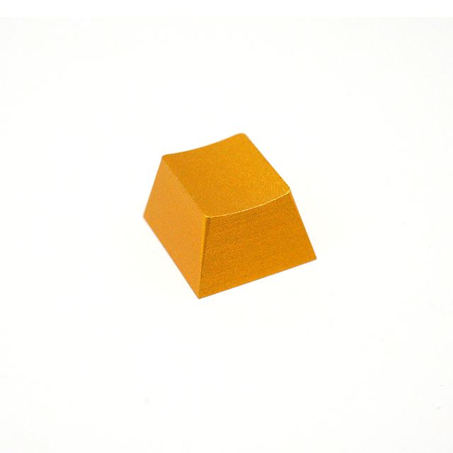 Custom Hardware Full Metal Cooper Mechanical Keyboard Key Caps for Gaming Key Caps Gold-plated