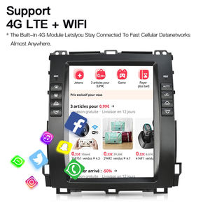 Autoradio Android 13 STWEI pour Toyota Land Cruiser Prado 120 pour Lexus GX470 Lecteur multimédia GPS Stéréo 2din Écran BT - Product Image 6