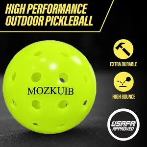 Pickleball Durable USAPA Approved 40 Hole Outdoor Rotation 2024 Fast 40 Pickle Ball Seamless Professional Pickleball Balls