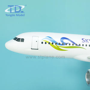 Sky Angkor Airlines A320 1:100 Modèle d'avion en résine fait main 37.6cm Modèle d'avion Artisanat en résine - Product Image 5