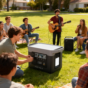 Portable Power Station 600W Emergency Backup Solar Generator Pure Sine Wave <b>with</b> <b>USB</b> Type-C Cigar Lighter Universal US EU <b>Plug</b> - Product Image 4