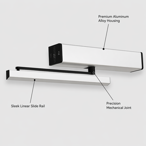 Opérateur de porte battante horizontale automatique avec contrôle d'accès par clé/carte/smartphone, en alliage d'aluminium argenté, étanche et résistant aux intempéries - Product Image 6