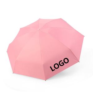 Paraguas de Bolsillo Plegable de Cinco Pliegues con Diseño Nuevo 2025, Mini Paraguas para Sol y Lluvia, Regalos Empresariales, Caja Rígida, Protección UV - Product Image 4