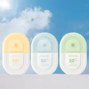 Crema de protección solar Spf50 para hombres y mujeres, loción de aislamiento de 50Ml, hidratante, blanqueador, agua refrescante e impermeable