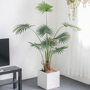 Artificial Tropical Sabal Palmera Plástico Ecológico Ligero Natural Touch Planta en maceta 1,75 M Interior Exterior - Product Image 4