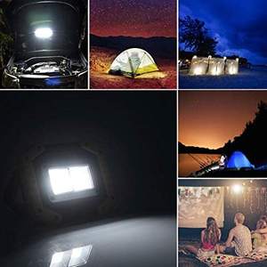 Lámpara de Trabajo Recargable por USB de 30 W y 1500 Lúmenes, Ultra Brillante, Portátil, para Acampar al Aire Libre, Emergencias y Obras - Product Image 6