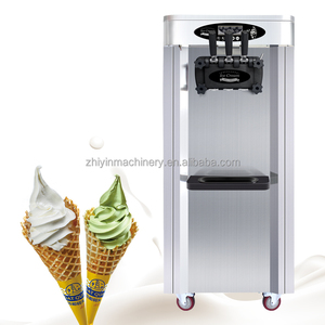 Soft <b>Ice</b> Machine Commercial Soft Serve <b>Ice</b> Machine Kitchen Product Automatic Commercial Three Silver <b>Ice</b> <b>Maker</b> Soft <b>Ice</b> Ma - Product Image 3