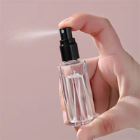 Mini Botella de Perfume Personalizada con Atomizador, 3ml 5ml 10ml 15ml 20ml 30ml 50ml 100ml, Botella de Vidrio para Pruebas de Perfume con Color Degradado