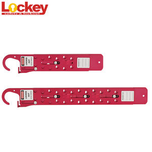 Cerrojo de seguridad OEM de dos tamaños, 12 y 24 agujeros, cierre de bloqueo de aluminio largo deslizante - Product Image 3