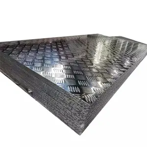 High Quality High Pressed Embedded 4mm 6mm 8mm 10mm Hot Dipped Checkered Carbon Galvanized Steel Plate