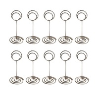 Porta Números de Mesa de Metal Color Dorado para Bodas, Navidad, Acción de Gracias, Año Nuevo y Otras Ocasiones