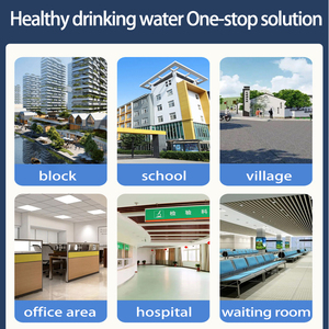 Thương mại RO nước máy bán hàng tự động hệ thống nước tinh khiết với thẻ & đồng xu thanh toán xử lý nước máy móc - Product Image 6