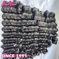 Meilleure perruque brésilienne naturelle de 40-50 pouces, cheveux raides, couleur naturelle, perruque complète en dentelle de 50 pouces, en stock