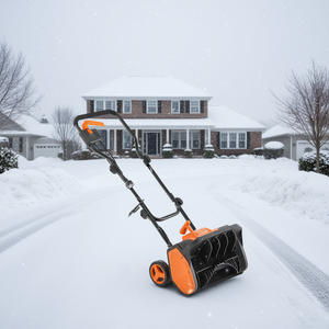Pelle à neige électrique 17 pouces avec cordon, outil de déneigement hivernal, goullet réglable, double interrupteur de sécurité, portée de 20 pieds - Product Image 2