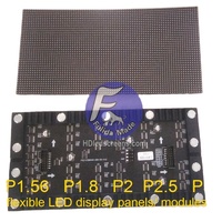 Écran d'affichage LED flexible d'intérieur P0.9 P1 P1.5 P1.8 P2 P2.5 P3