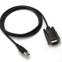 Cable Serial USB RS232 a DB9 de 9 Pines FTDI OEM/ODM (PVC+Cobre Puro+ABS, Certificado CE, ROHS, FCC, MFi) Compatible con Windows/Linux/Mac OS