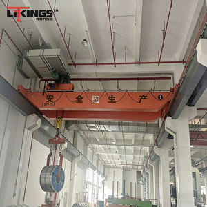 Gru a Ponte Elettrica LH a Doppia Trave, Tipo Sospeso, Capacità 30 Tonnellate, Portata 10.5-31.5m, Altezza di Sollevamento 18m - Product Image 2