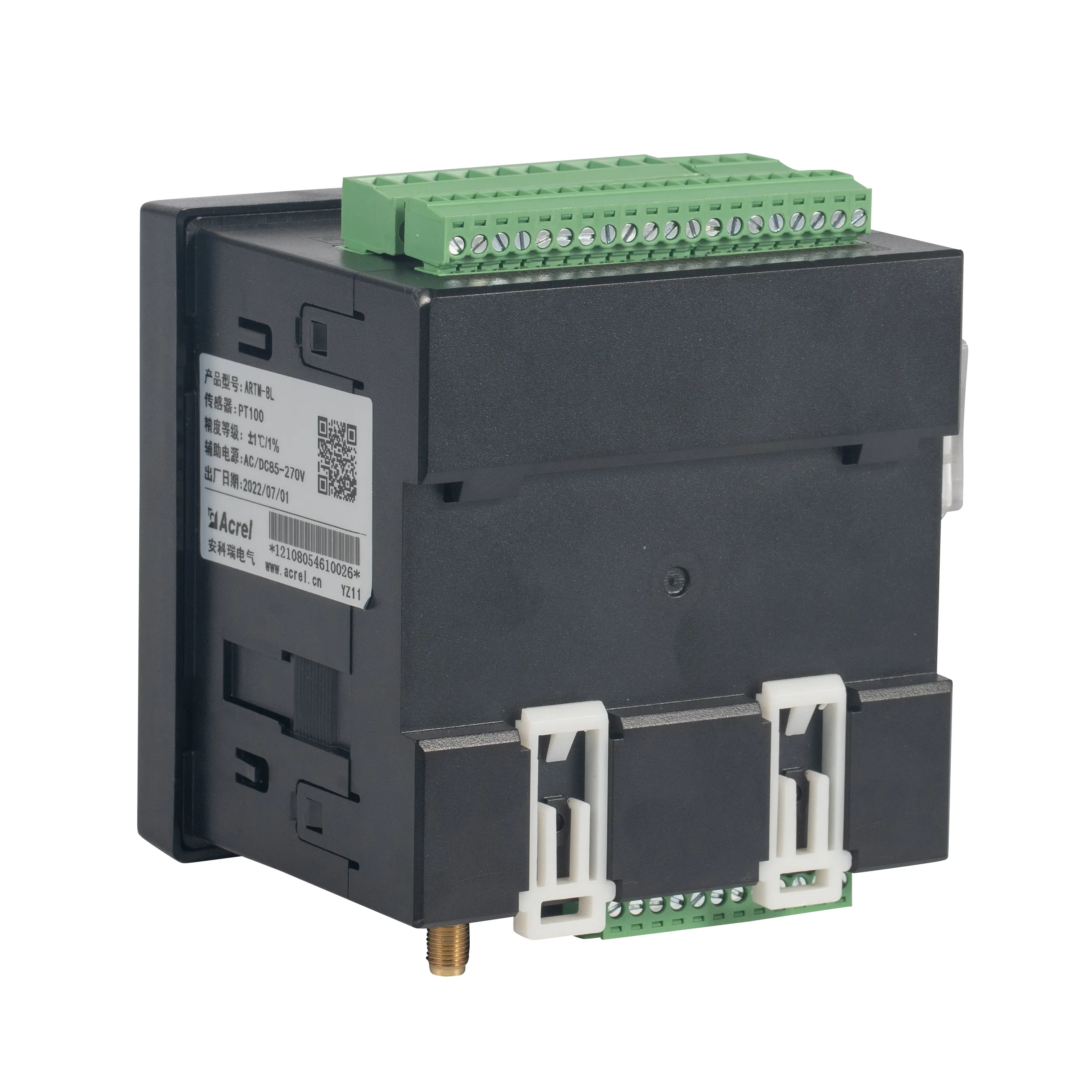 NTCに接続されたARTM-8L温度パトロールテスター複数チャンネルPT100、PT 100/PT1000、温度測定。