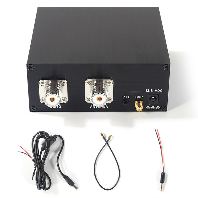 DC-160MHz Antenna Sharing Device SDR Transceiver Switching Unit with Aluminum Alloy Enclosure