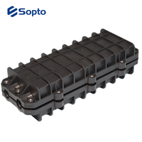Horizontal Fiber Closure 12/24/48/72/96/144/288 Cores FTTH 2 in 2 Out Splice Enclosures Equipment