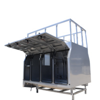 Toldo de Aluminio para Camioneta PR-C02 con Múltiples Puertas, Rieles para Portaequipajes y Puertas Laterales de Acceso