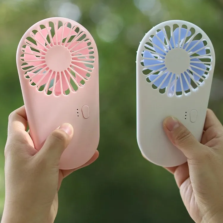 Handheld Mini Ventilator Krachtige Kleine Persoonlijke Draagbare Ventilator Snelheid Verstelbare Usb Oplaadbare Ventilator Voor Thuis Kantoor Outdoor Reizen