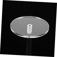 1 ensemble de présentoirs multicouches en acrylique transparent pour bijoux, gâteaux, figurines, gain de place, légers, design moderne, Noël