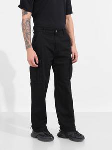 Men Zip <b>Joggers</b> Jeans Pants Casual Comfortable Slim Fit Tapered Pants With Pockets Loose Fit Cargo Style For Daily Wear - Product Image 6