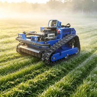 Tondeuse à gazon télécommandée à essence 224CC, 4500W, autopropulsée, zéro-turn, avec fonction mulching, largeur de coupe 55cm, garantie 3 ans, directement de l'usine