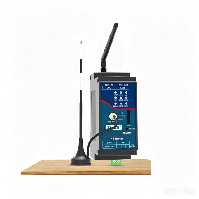 ZLAN9809M Industrial 4G WiFi Router RS485 Serial IoT Gateway MQTT Modbus DC9-24V in Stock