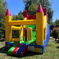 GMY Gonflables Toboggan Maison gonflable Combo Inflables Infantiles Maison gonflable Para Ninos Achat Château gonflable