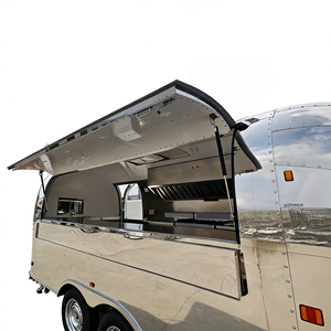 Remolque de Comida Móvil de Aluminio para Pizza y Helados con Cocina de Acero Inoxidable, Servicio de Dulces, Uso en Exteriores - Product Image 5