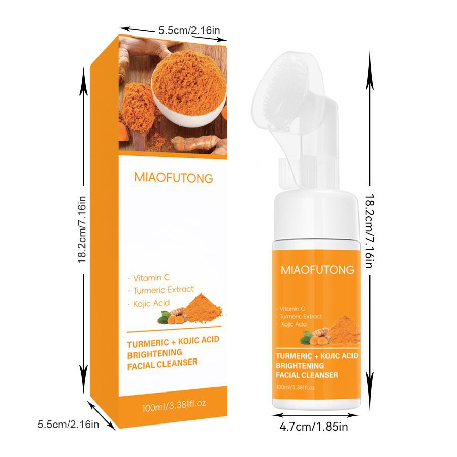 Mousse au curcuma